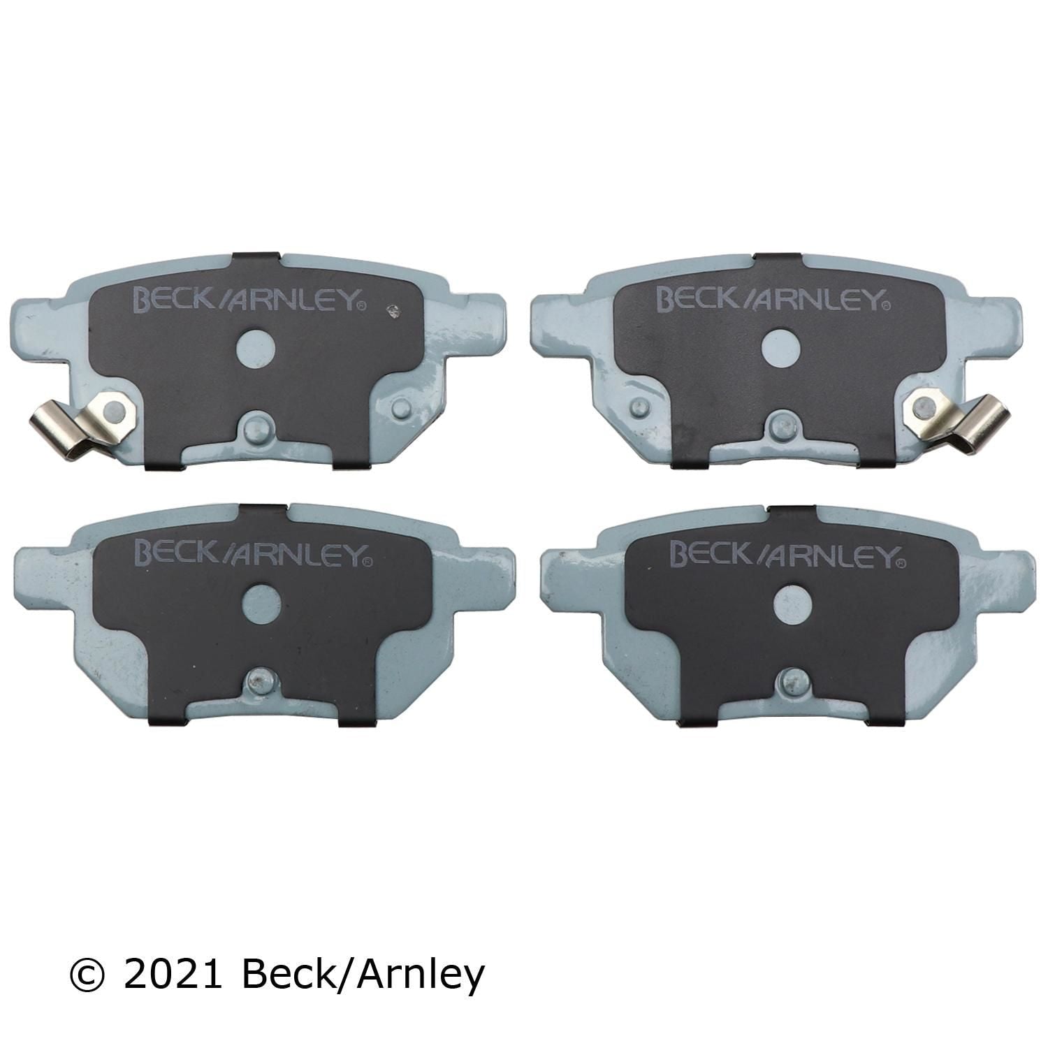 Beck / Arnley Ceramic Disc Brake Pad Set 085-1824