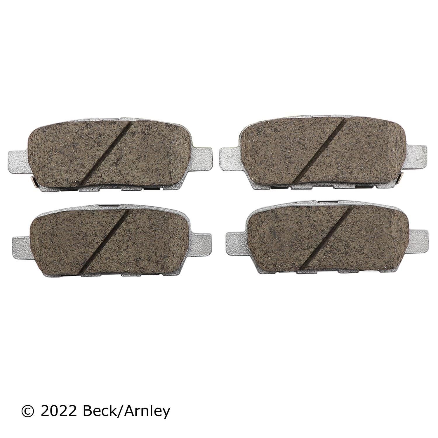 Beck / Arnley Ceramic Disc Brake Pad Set 085-1832
