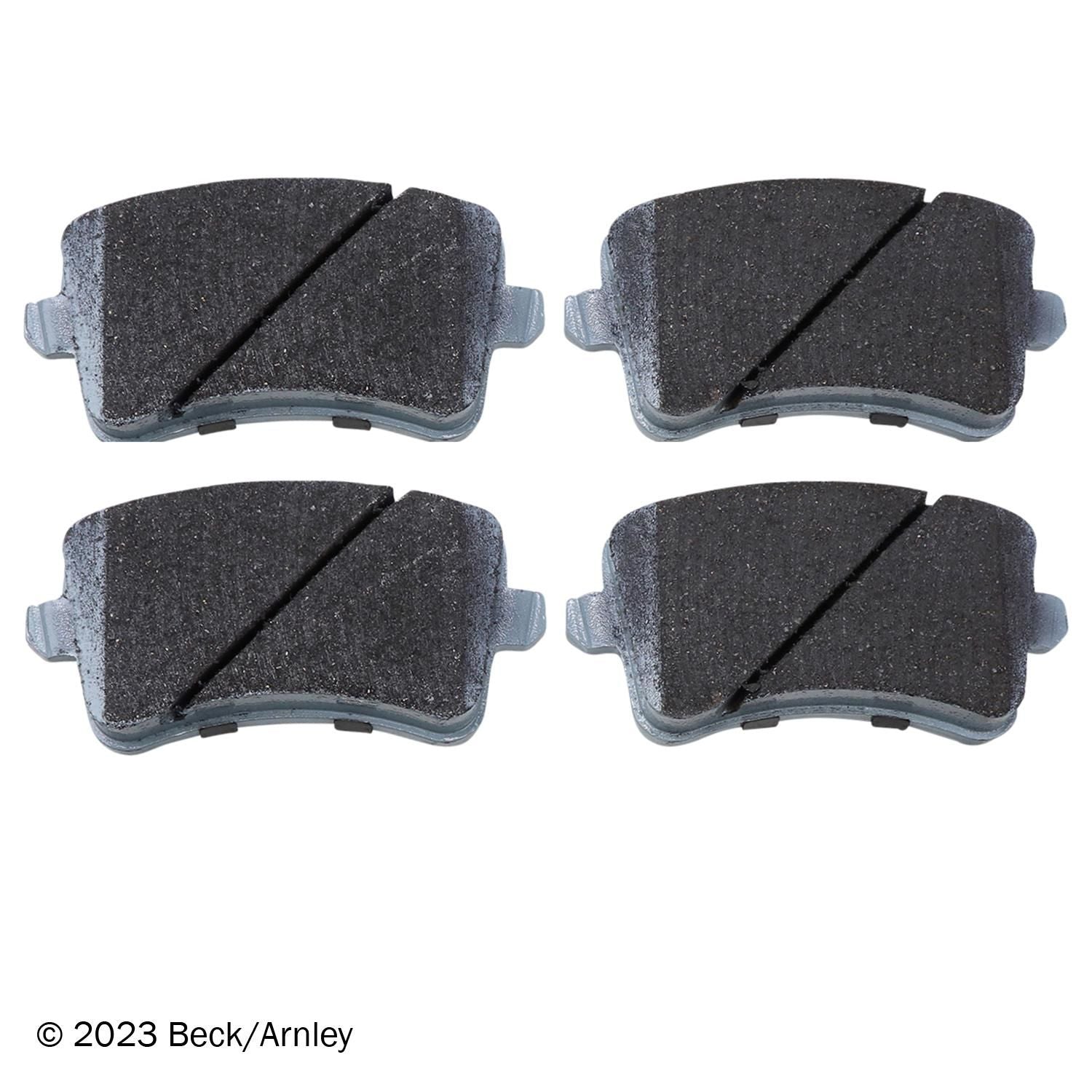 Beck / Arnley Semi - Metallic Disc Brake Pad Set 085-1882