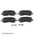 Beck / Arnley Ceramic Disc Brake Pad Set 085-1885