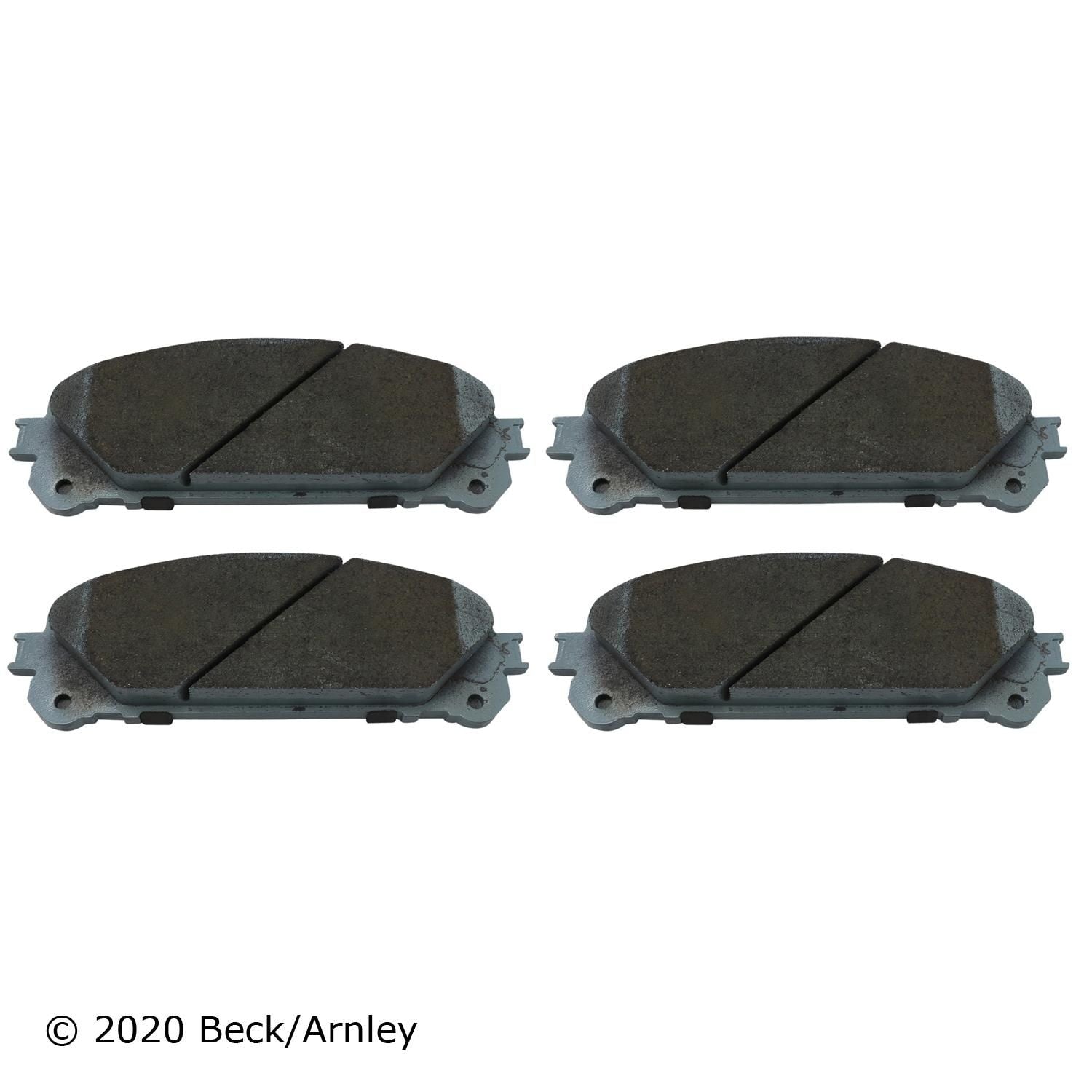Beck / Arnley Ceramic Disc Brake Pad Set 085-1893