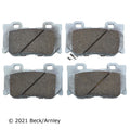 Beck / Arnley Ceramic Disc Brake Pad Set 085-1908