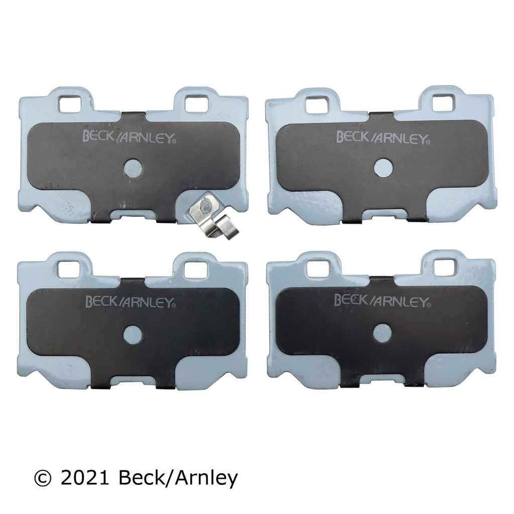 Beck / Arnley Ceramic Disc Brake Pad Set 085-1908