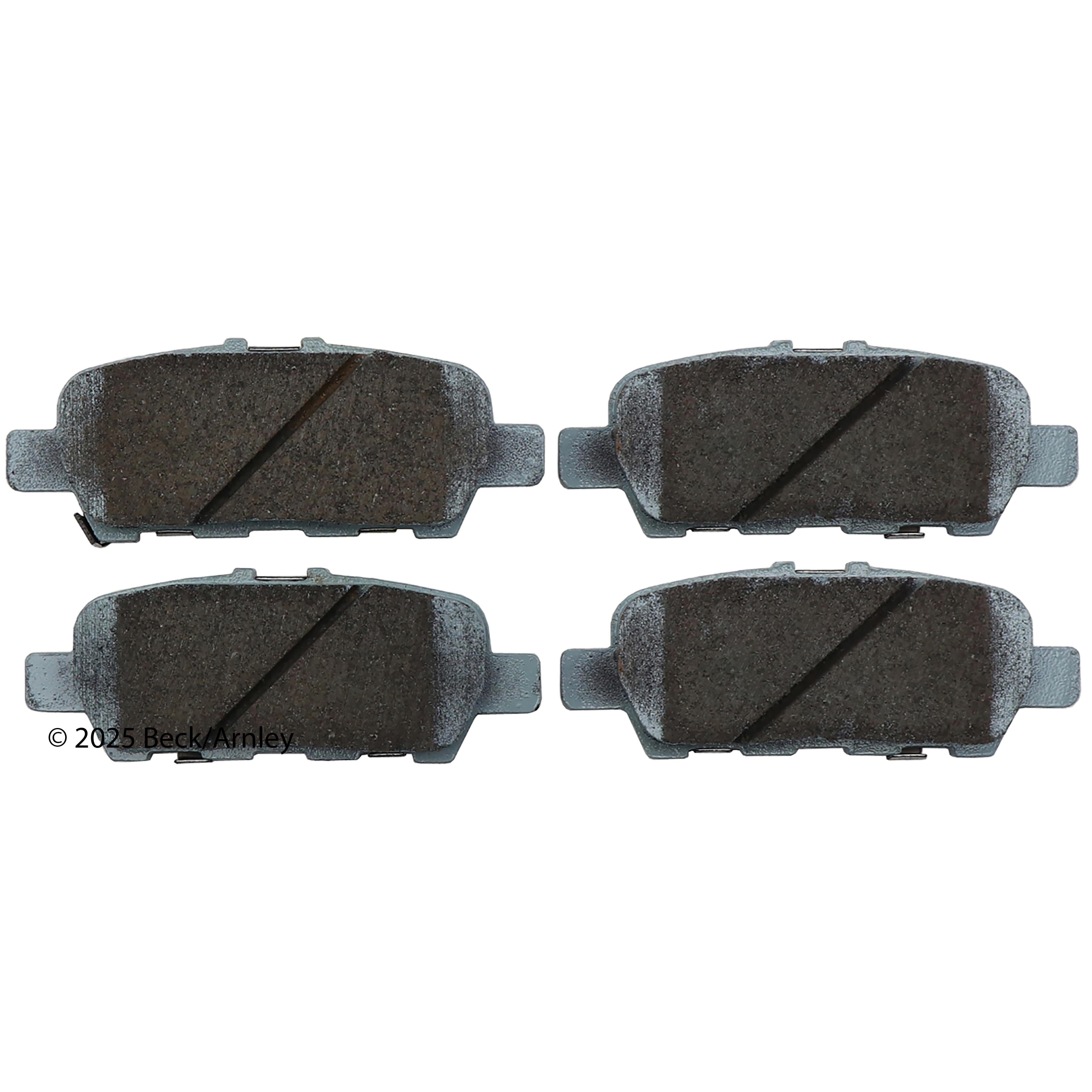 Beck / Arnley Ceramic Disc Brake Pad Set 085-1916