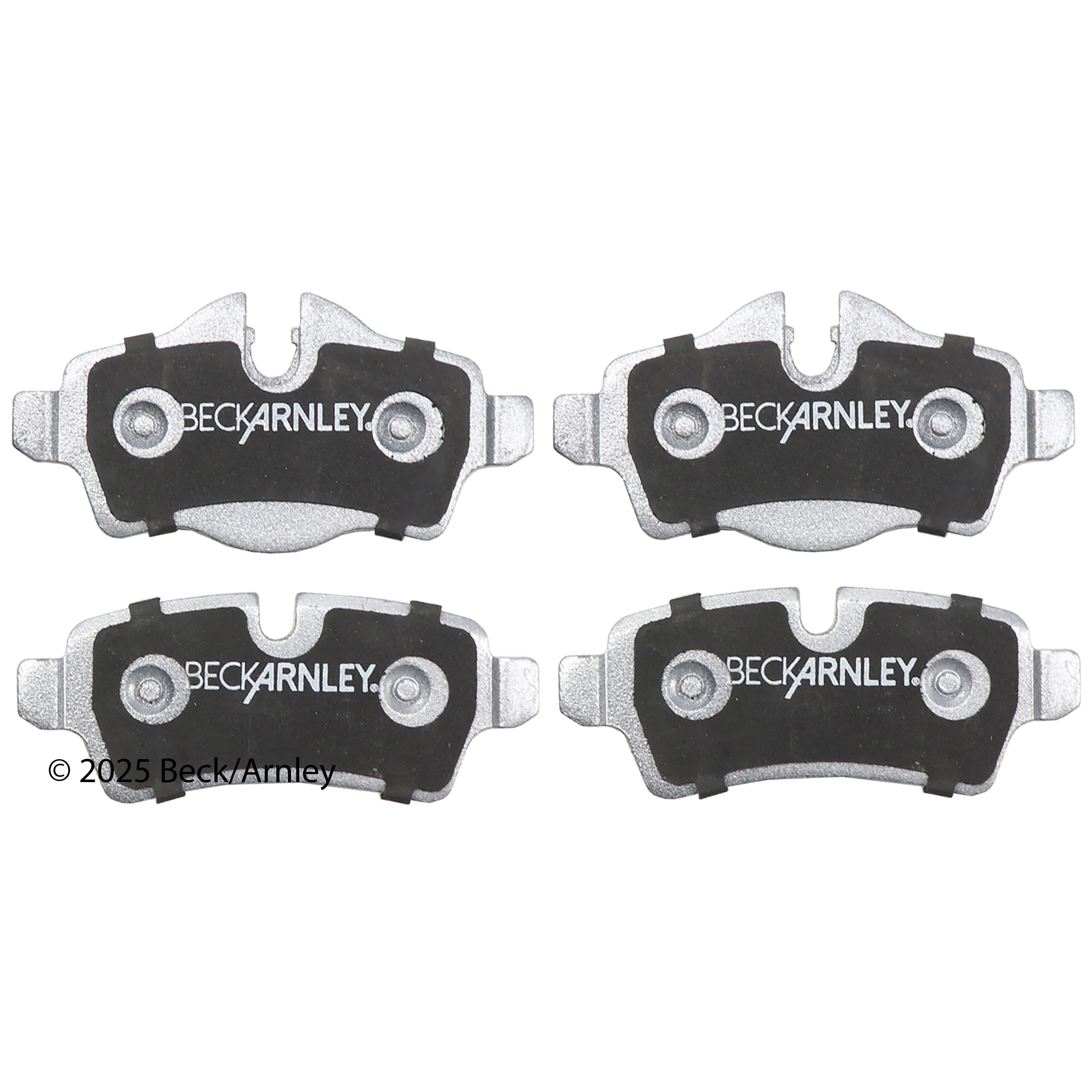 Beck / Arnley Semi - Metallic Brake Pads 085-1921