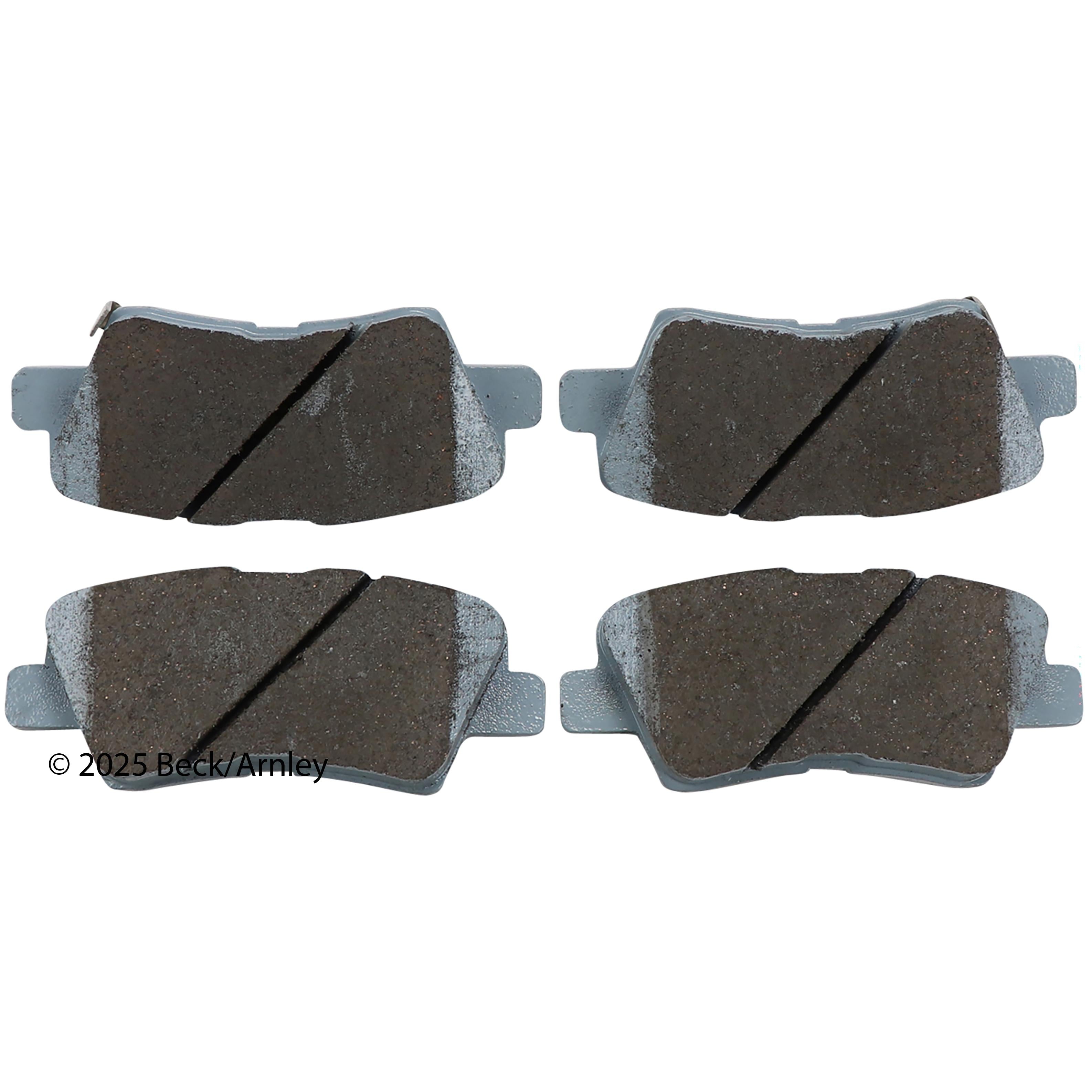 Beck / Arnley Ceramic Disc Brake Pad Set 085-1956