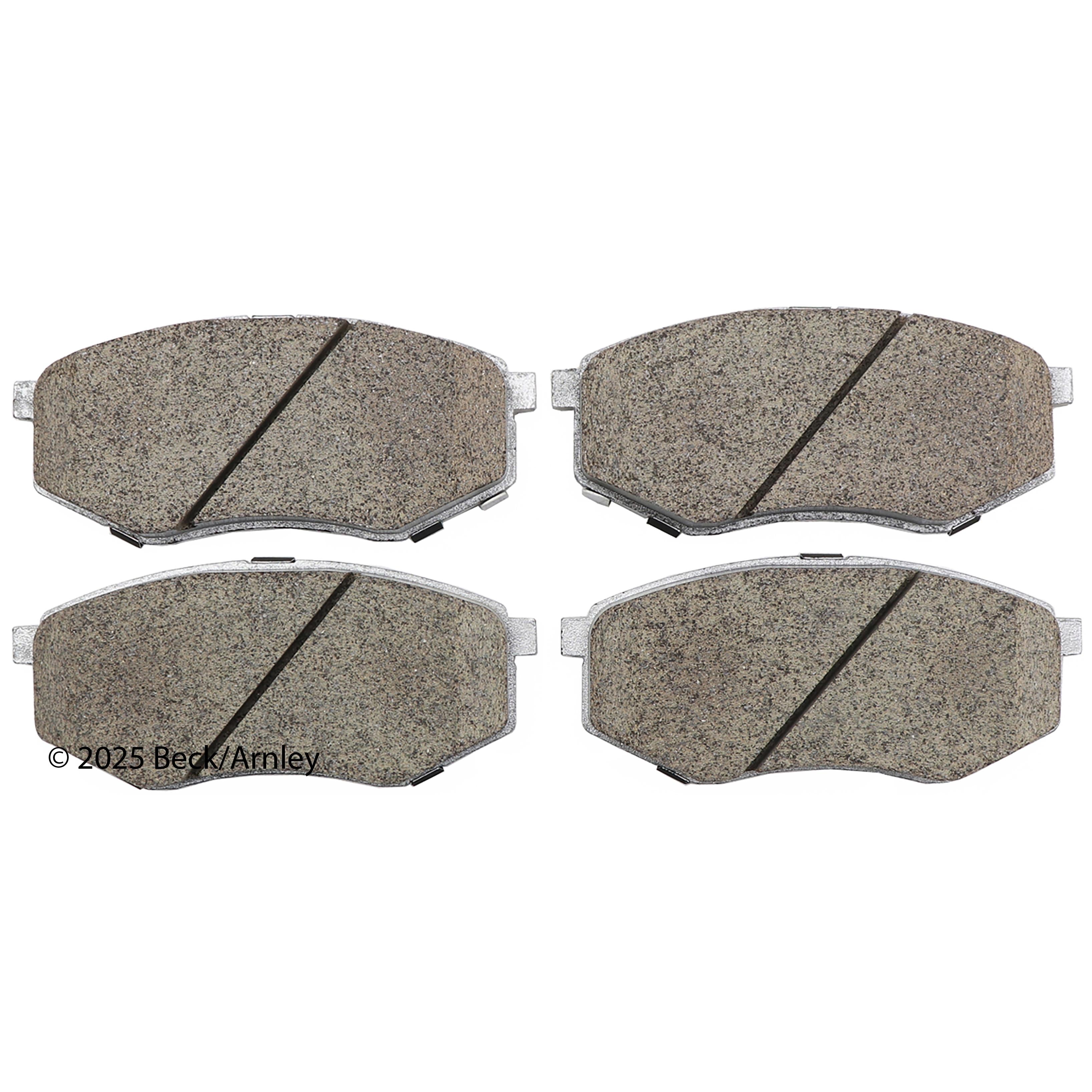 Beck / Arnley Ceramic Disc Brake Pad Set 085-1957