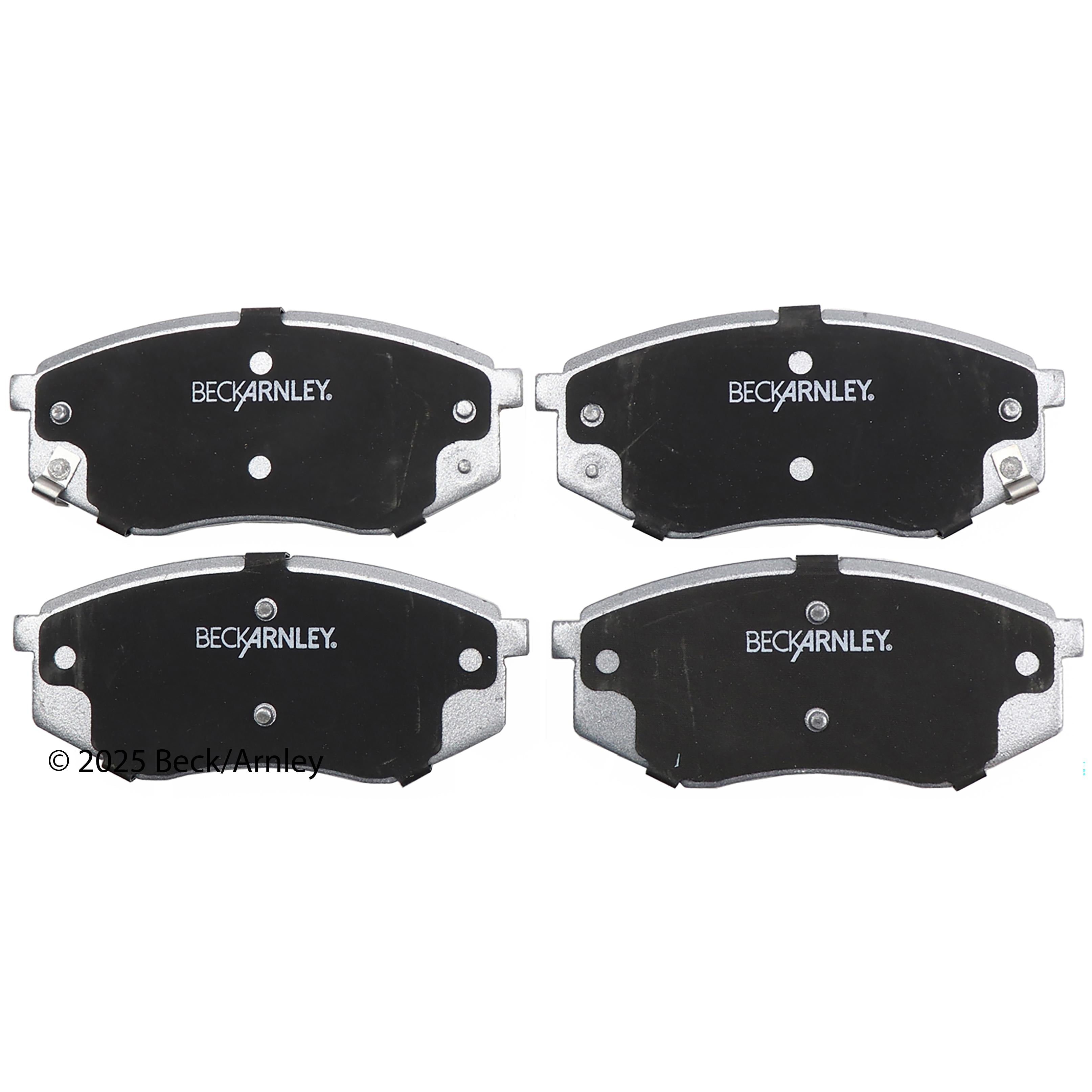 Beck / Arnley Ceramic Disc Brake Pad Set 085-1957