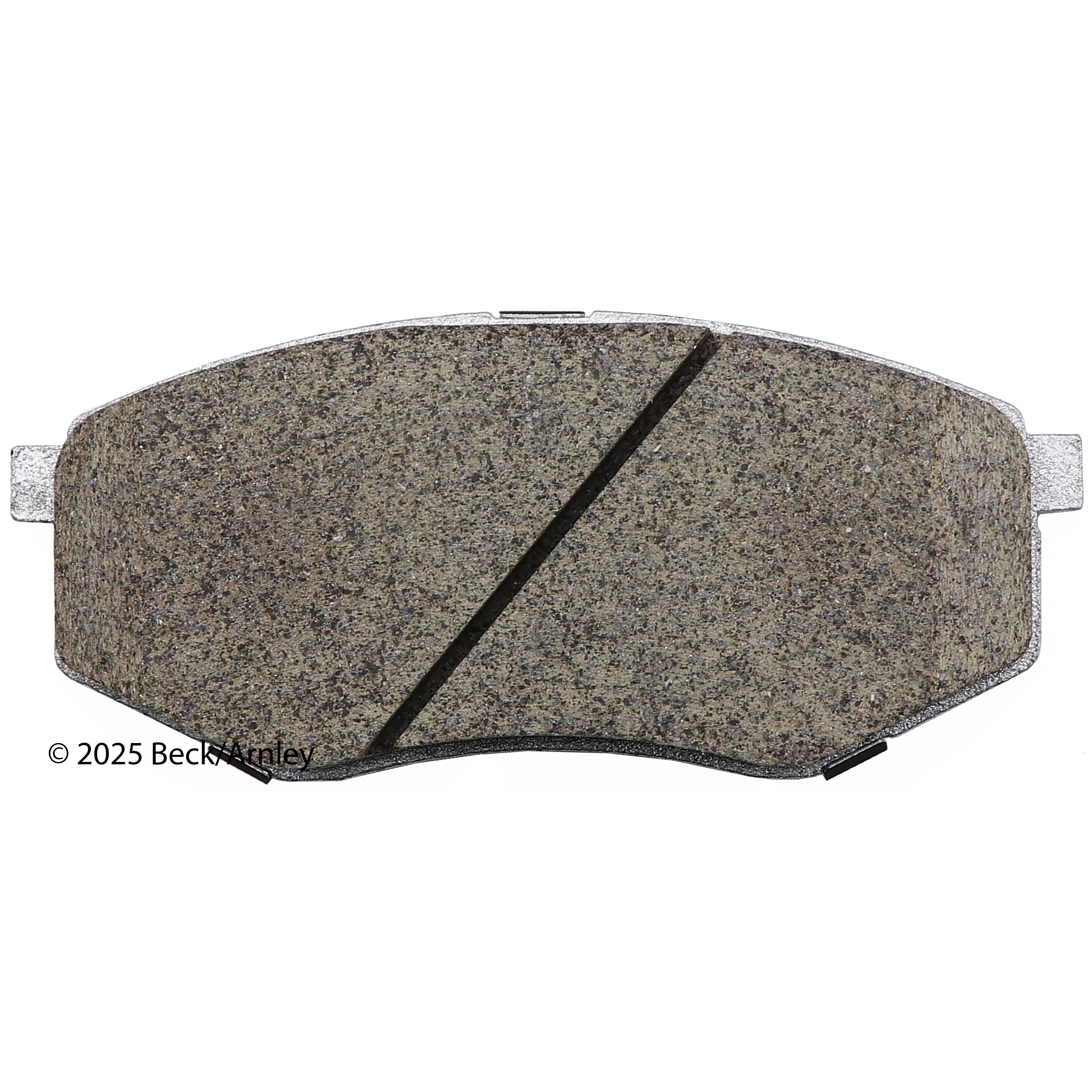 Beck / Arnley Ceramic Disc Brake Pad Set 085-1957