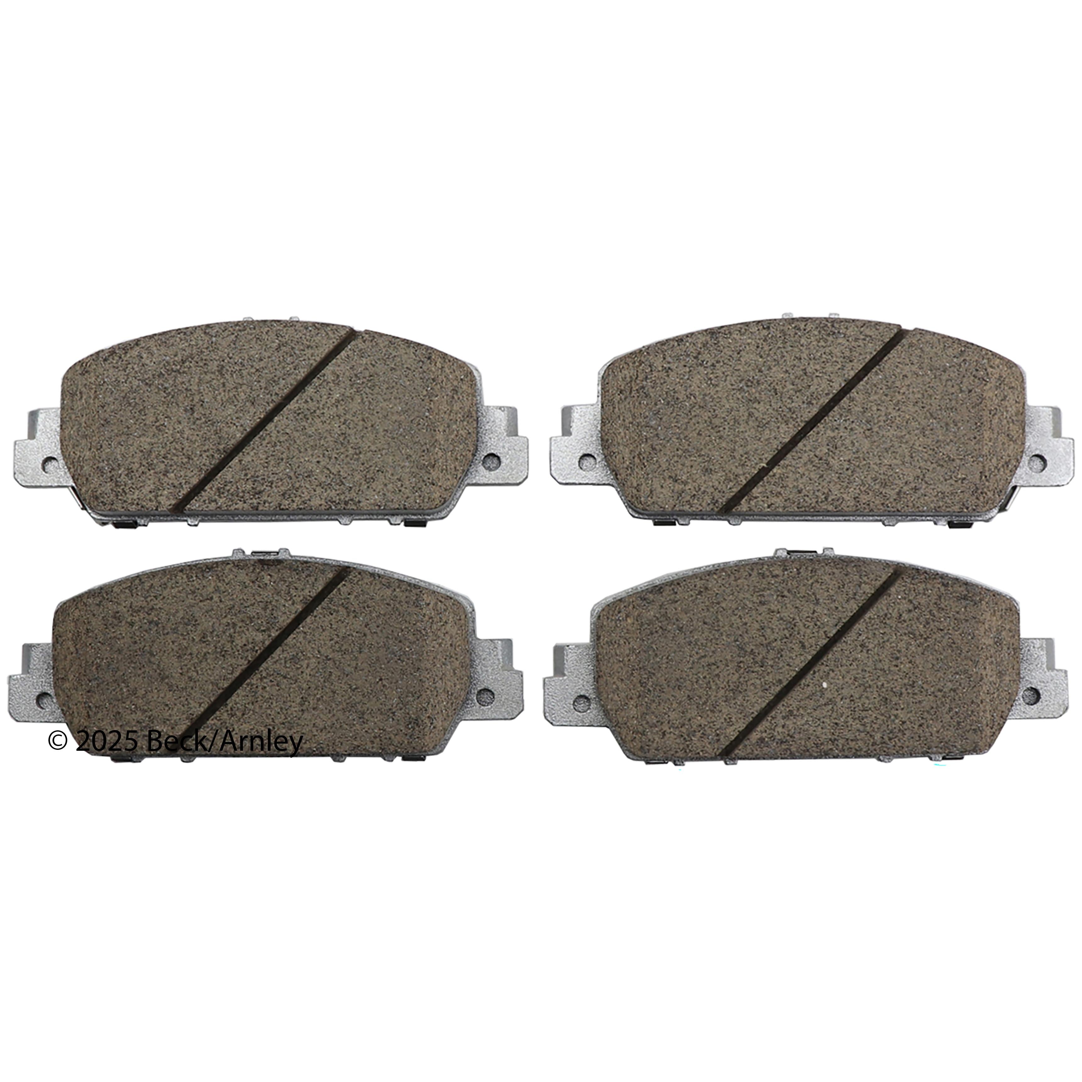 Beck / Arnley Ceramic Disc Brake Pad Set 085-1970