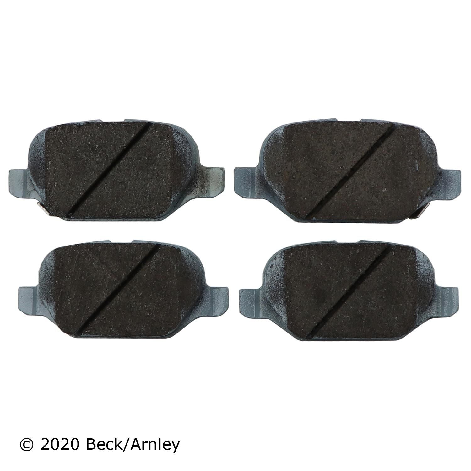 Beck / Arnley Ceramic Disc Brake Pad Set 085-1977