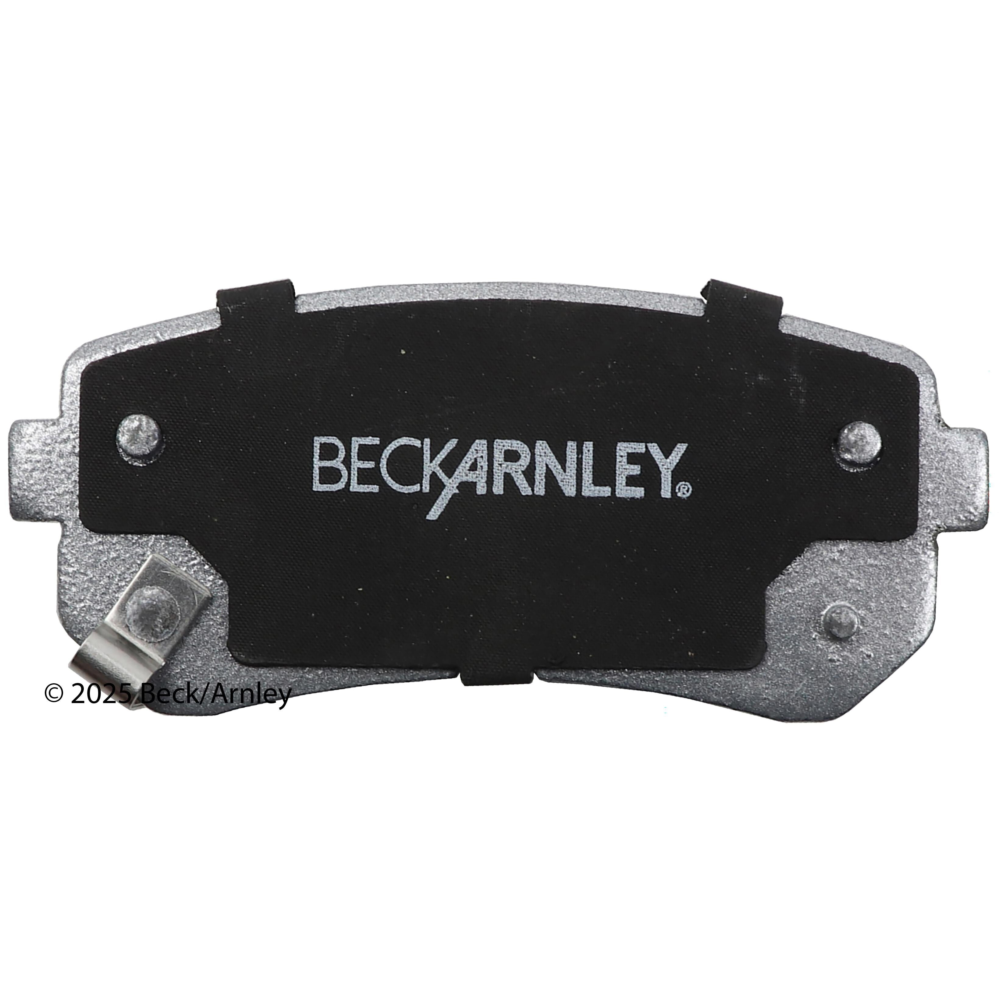 Beck / Arnley Ceramic Brake Pads 085-1988