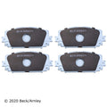 Beck / Arnley Ceramic Disc Brake Pad Set 085-2036