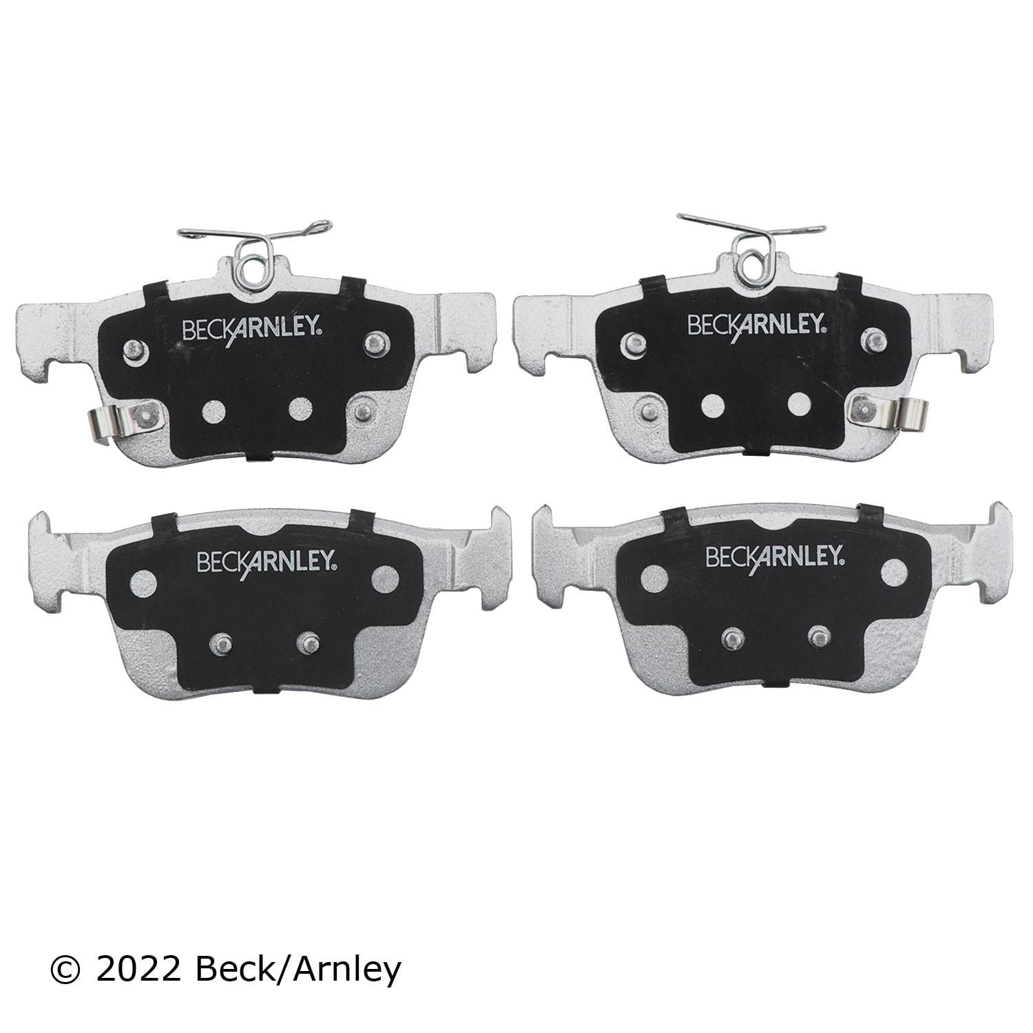 Beck / Arnley Ceramic Disc Brake Pad Set 085-2040