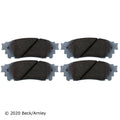 Beck / Arnley Ceramic Disc Brake Pad Set 085-2043