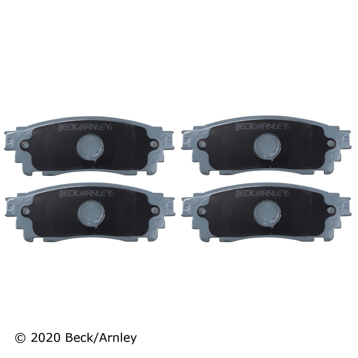 Beck / Arnley Ceramic Disc Brake Pad Set 085-2043