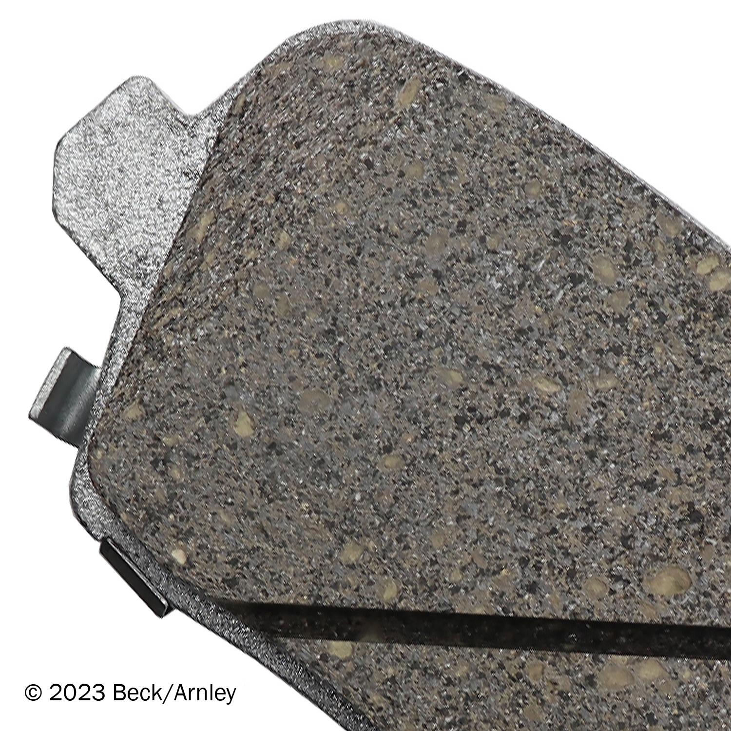 Beck / Arnley Ceramic Disc Brake Pad Set 085-2061