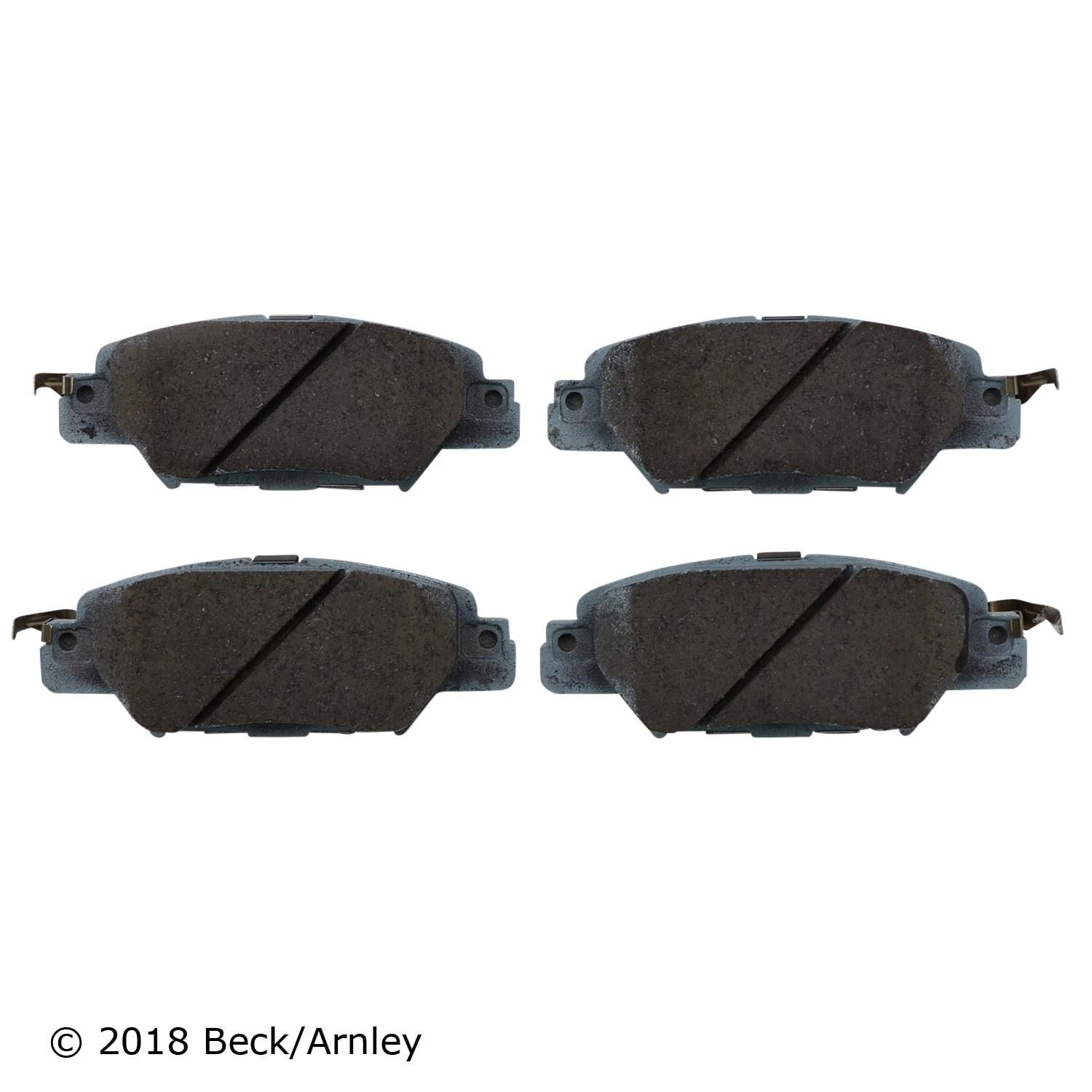 Beck / Arnley Ceramic Disc Brake Pad Set 085-2082