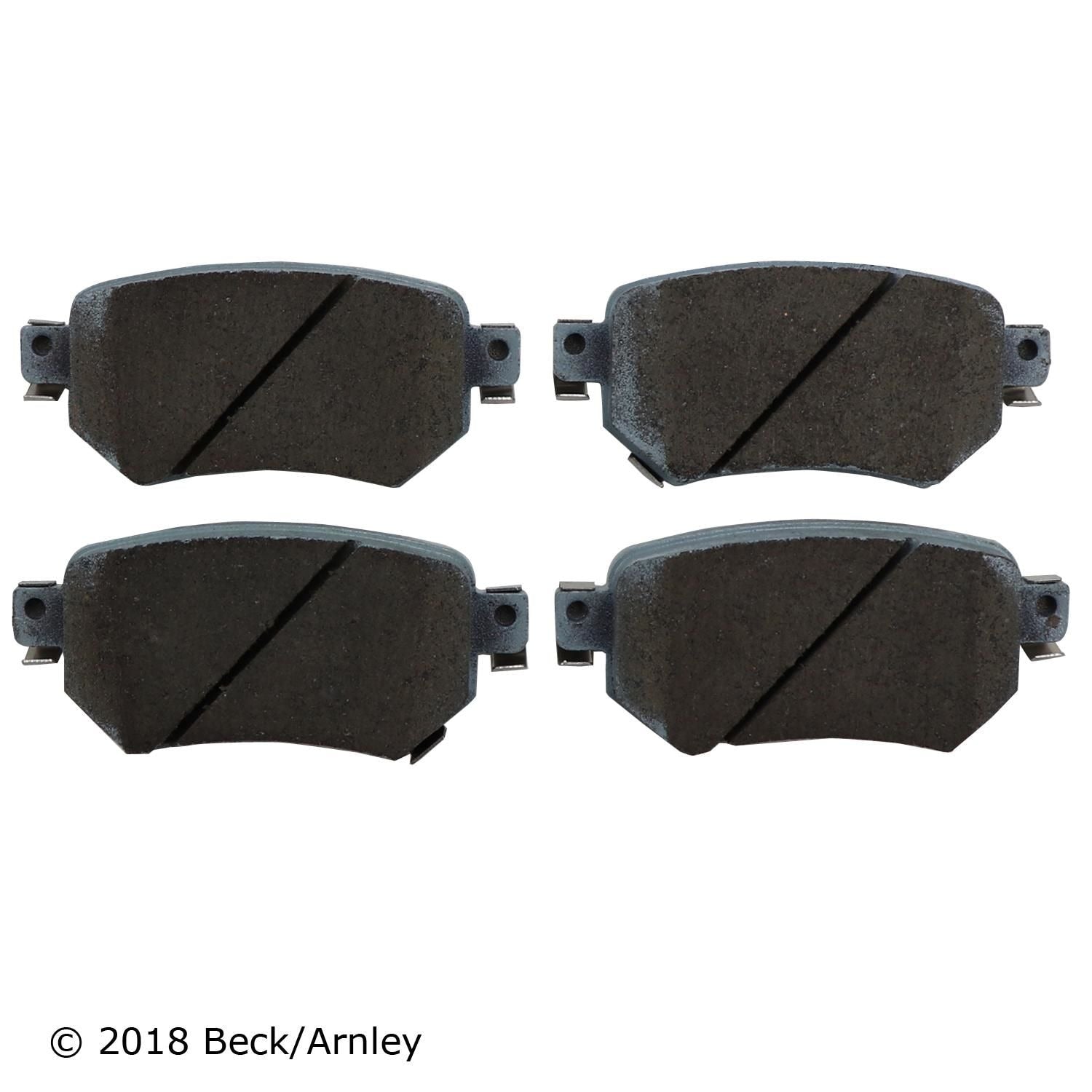 Beck / Arnley Ceramic Disc Brake Pad Set 085-2083