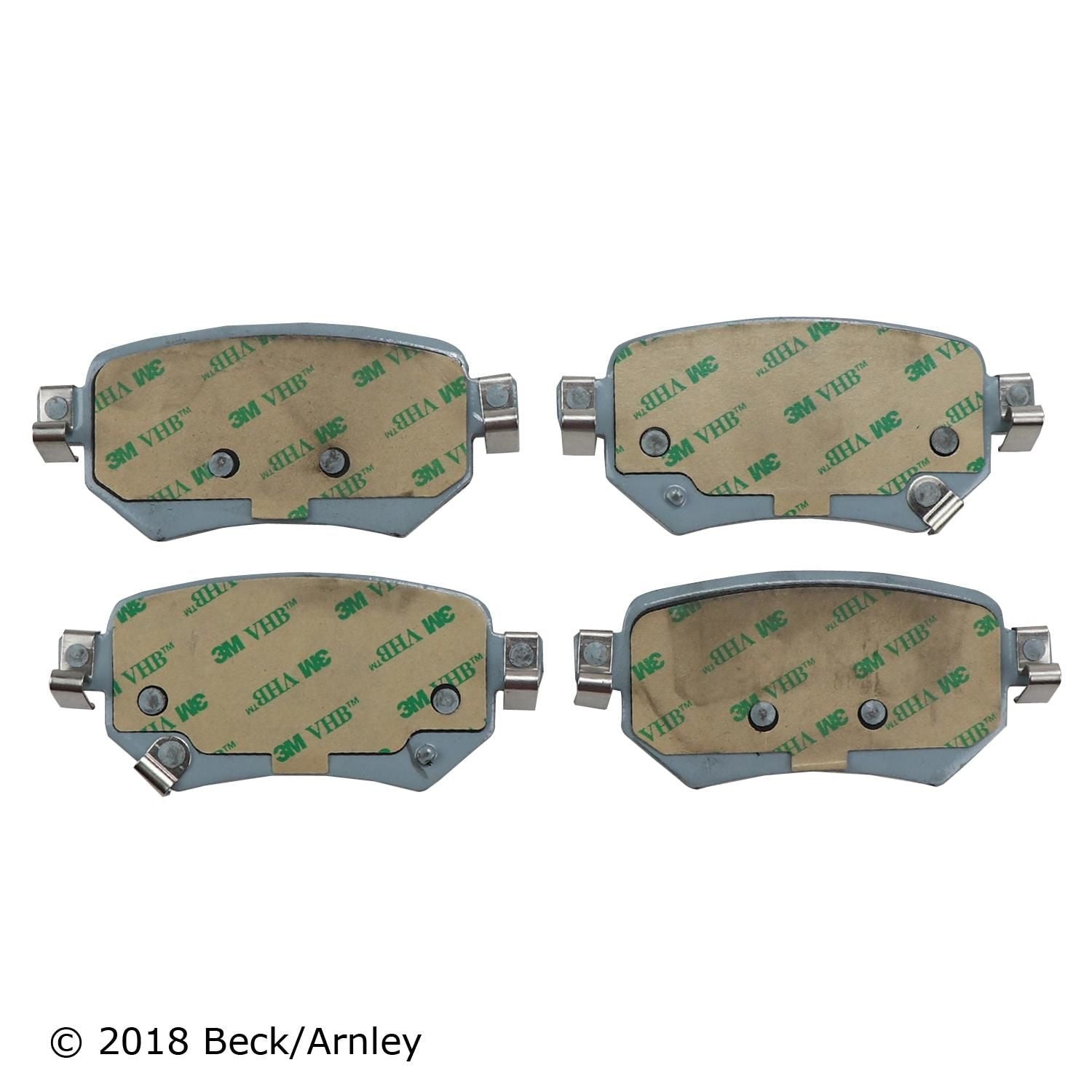 Beck / Arnley Ceramic Disc Brake Pad Set 085-2083