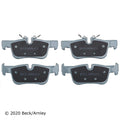 Beck / Arnley Semi - Metallic Brake Pads 085-2107