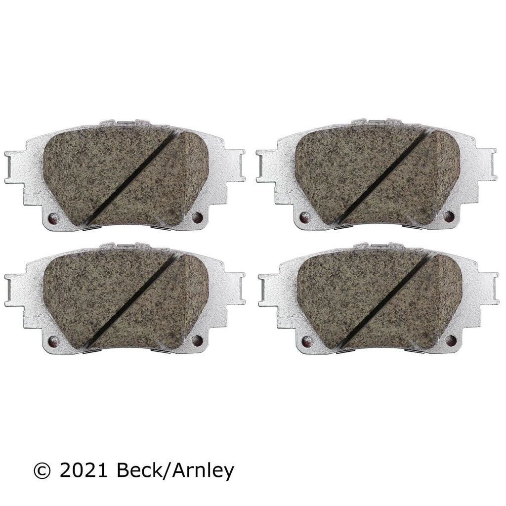 Beck / Arnley Ceramic Disc Brake Pad Set 085-2109