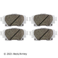 Beck / Arnley Ceramic Disc Brake Pad Set 085-2109
