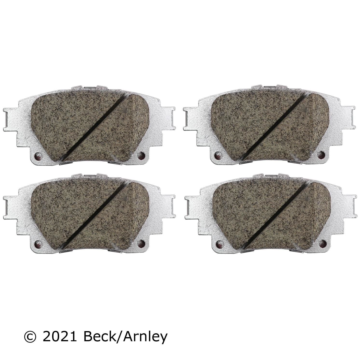 Beck / Arnley Ceramic Disc Brake Pad Set 085-2109