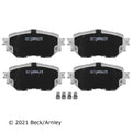 Beck / Arnley Ceramic Disc Brake Pad Set 085-2122