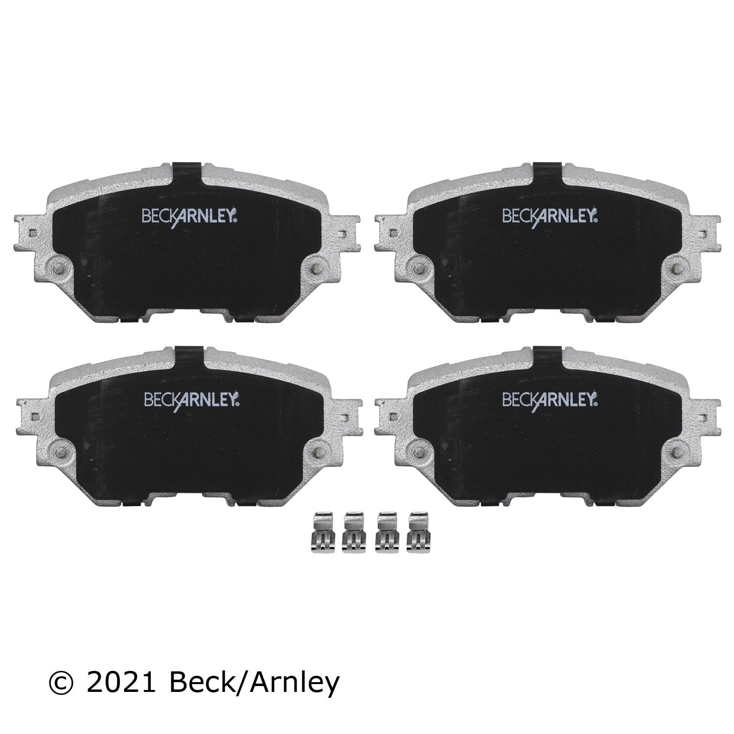 Beck / Arnley Ceramic Disc Brake Pad Set 085-2122