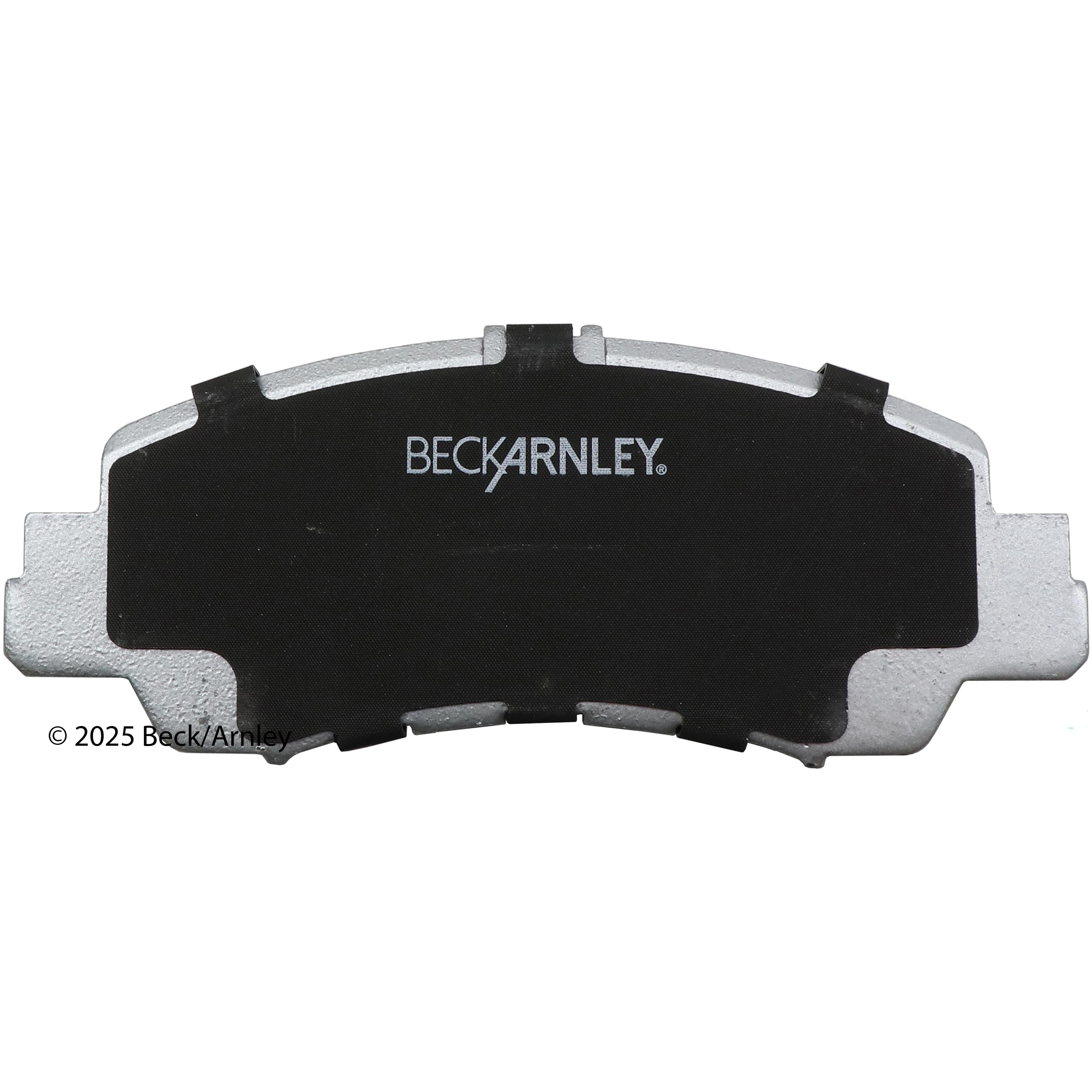 Beck / Arnley Ceramic Disc Brake Pad Set 085-2157