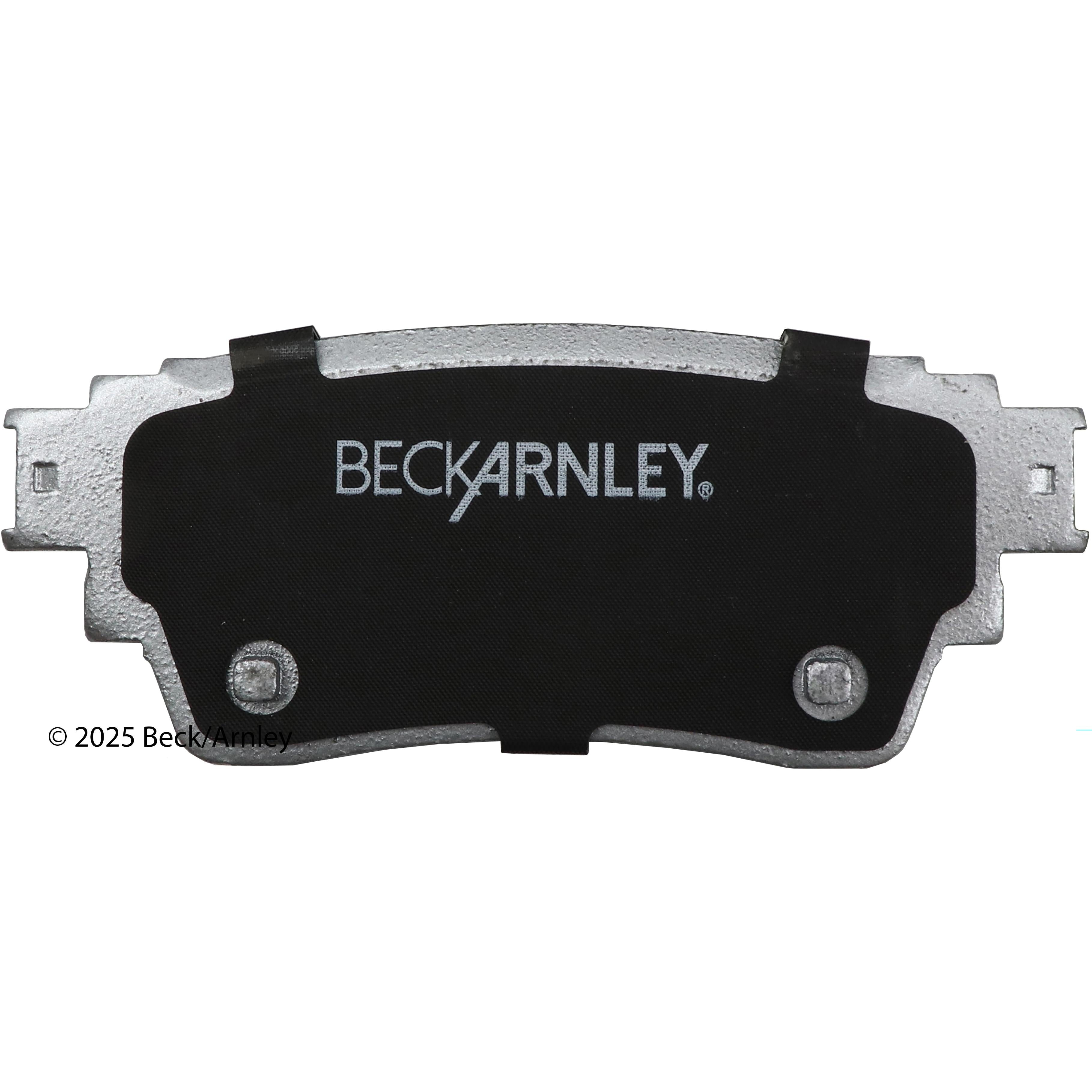 Beck / Arnley Ceramic Disc Brake Pad Set 085-2158