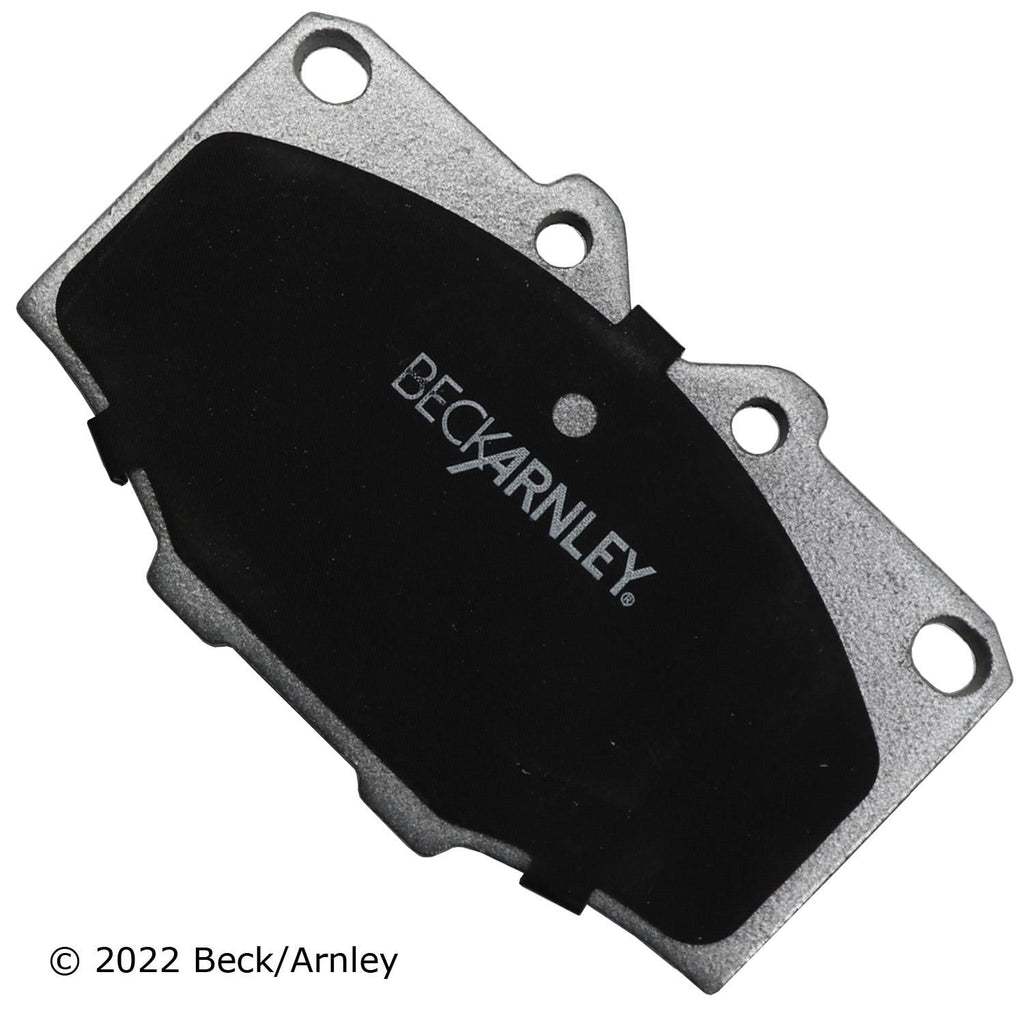 Beck / Arnley Organic Disc Brake Pad Set 085-5852
