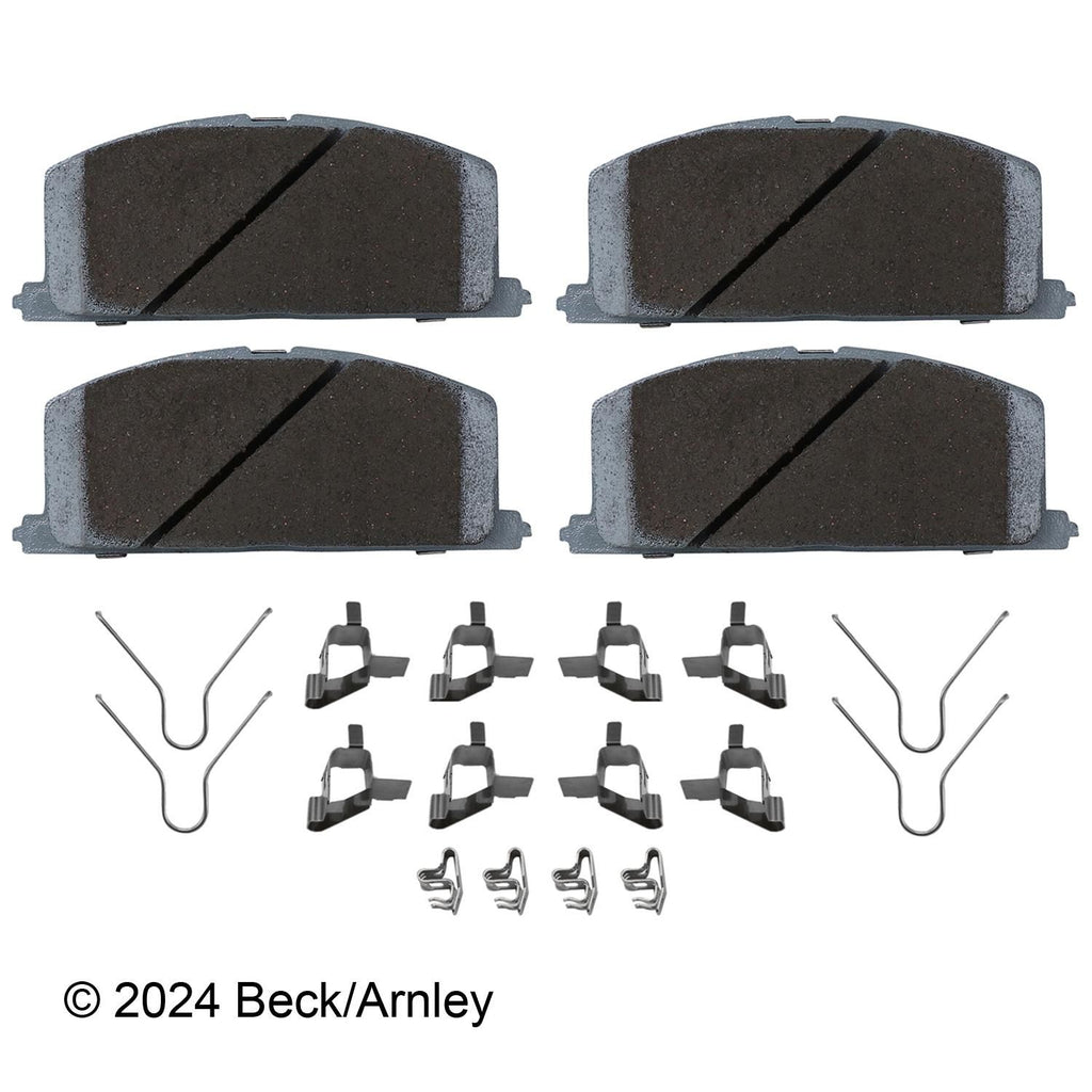 Beck / Arnley Ceramic Disc Brake Pad Set 085-6220