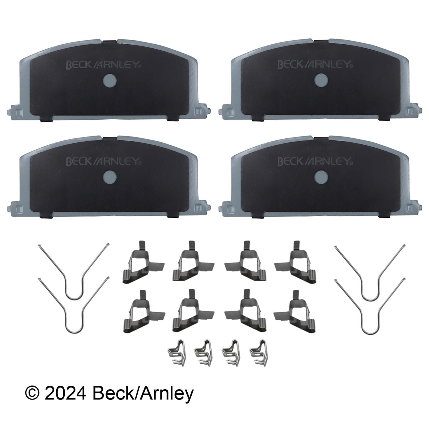 Beck / Arnley Ceramic Disc Brake Pad Set 085-6220