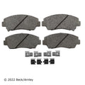 Beck / Arnley Semi - Metallic Disc Brake Pad Set 085-6294