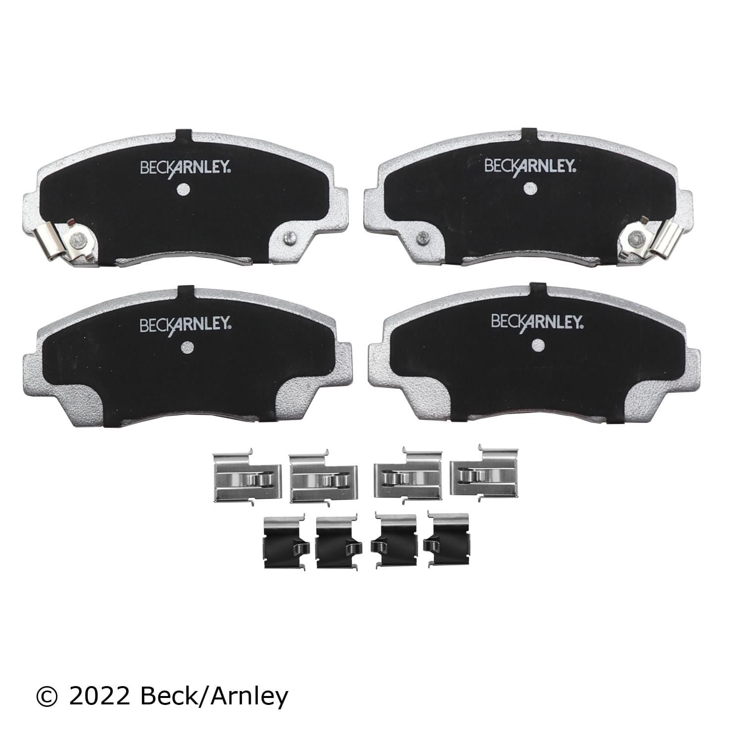 Beck / Arnley Semi - Metallic Disc Brake Pad Set 085-6294
