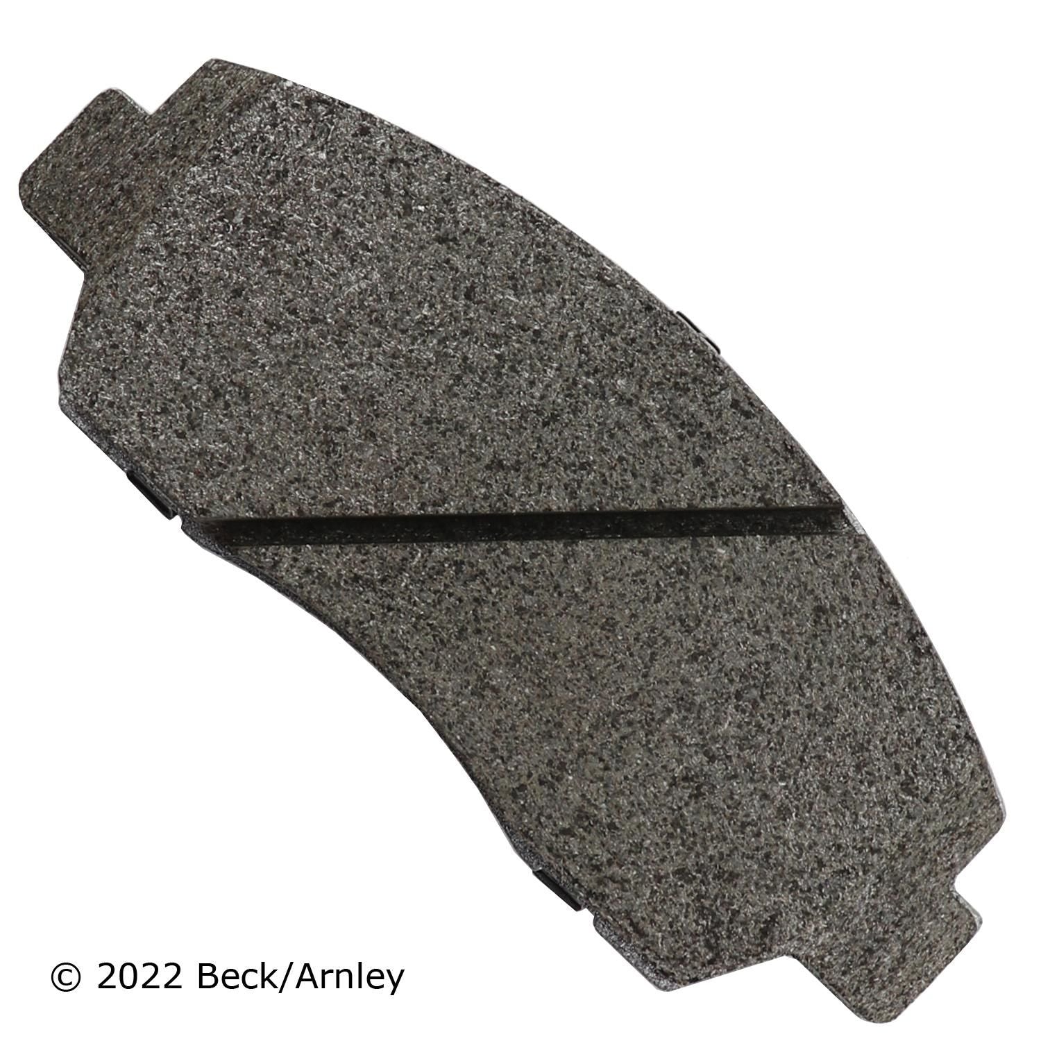 Beck / Arnley Semi - Metallic Disc Brake Pad Set 085-6294
