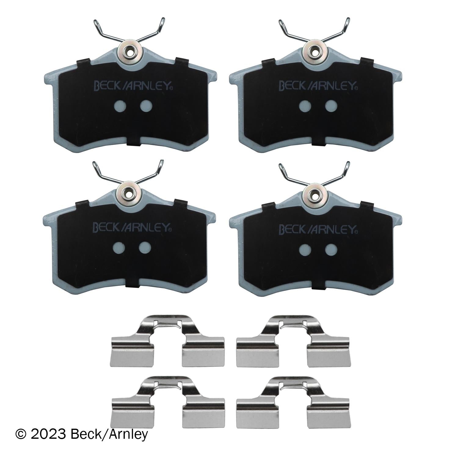 Beck / Arnley Ceramic Disc Brake Pad Set 085-6325