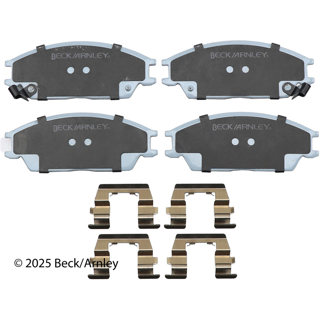 Beck / Arnley Ceramic Disc Brake Pad Set 085-6337