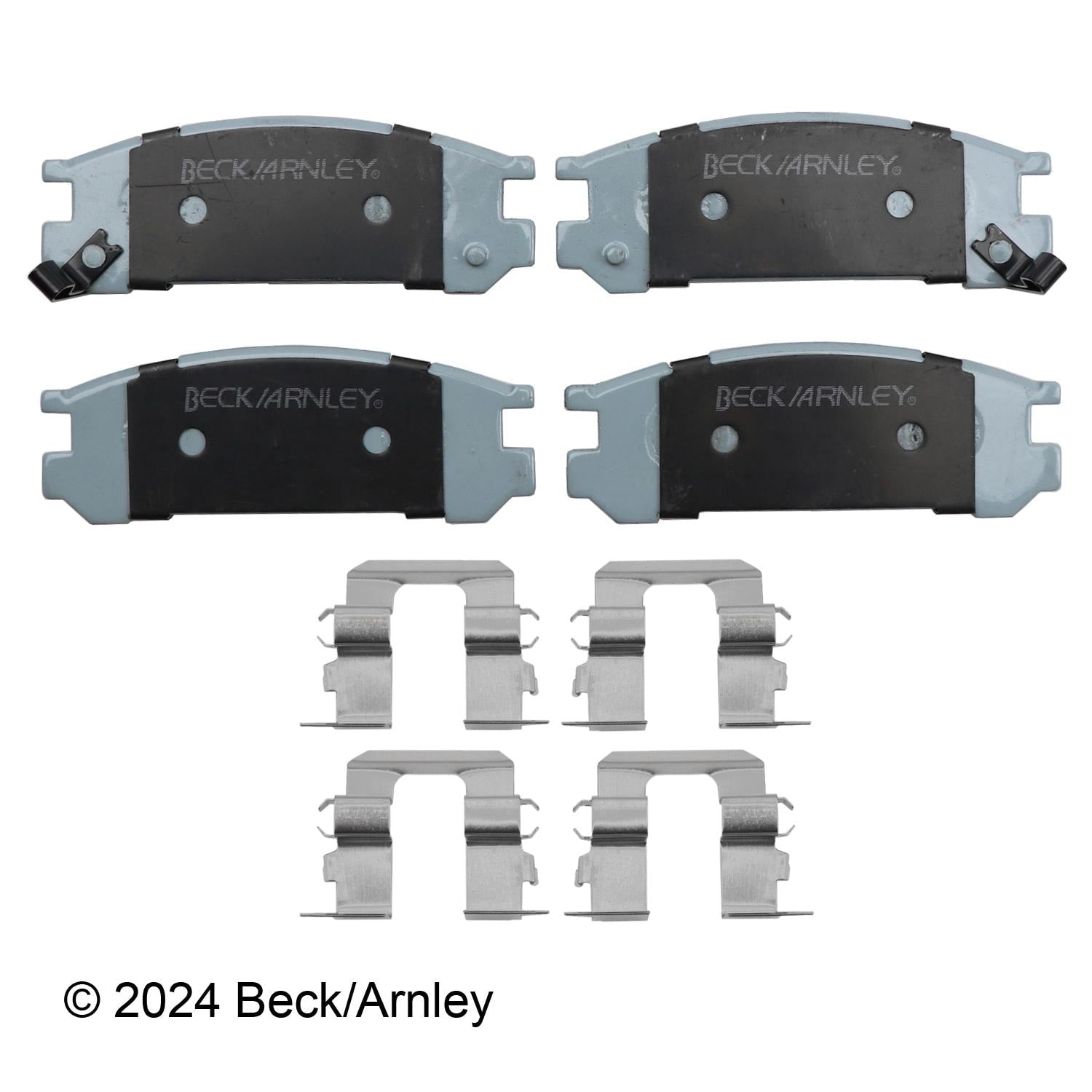 Beck / Arnley Ceramic Disc Brake Pad Set 085-6378