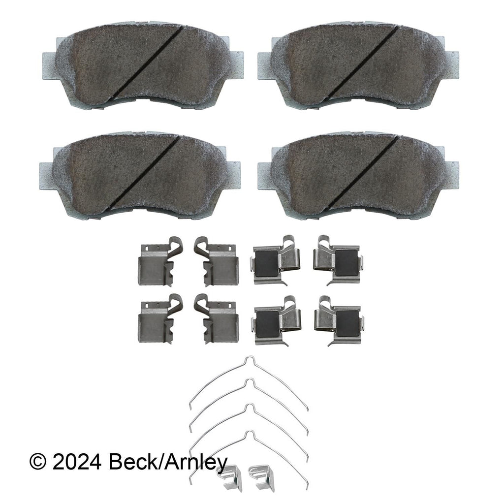 Beck / Arnley Ceramic Disc Brake Pad Set 085-6379
