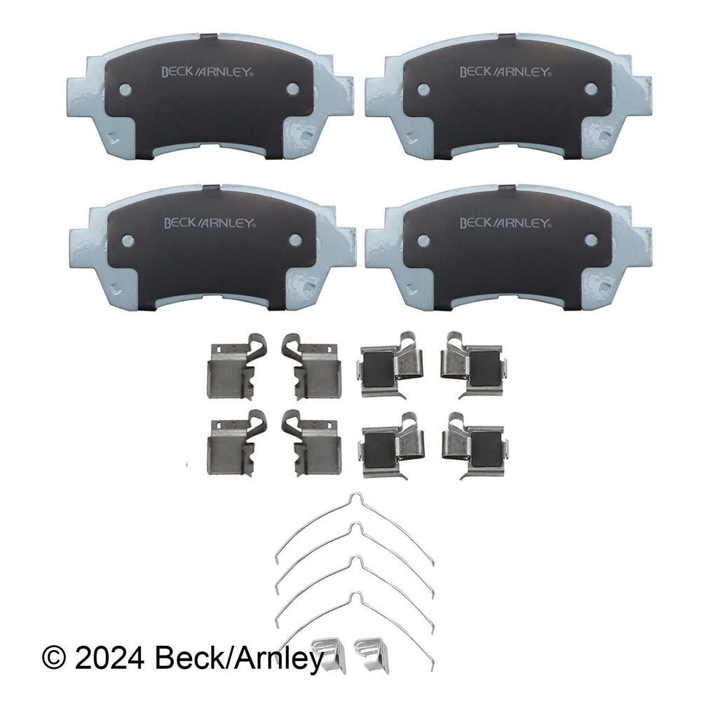 Beck / Arnley Ceramic Disc Brake Pad Set 085-6379