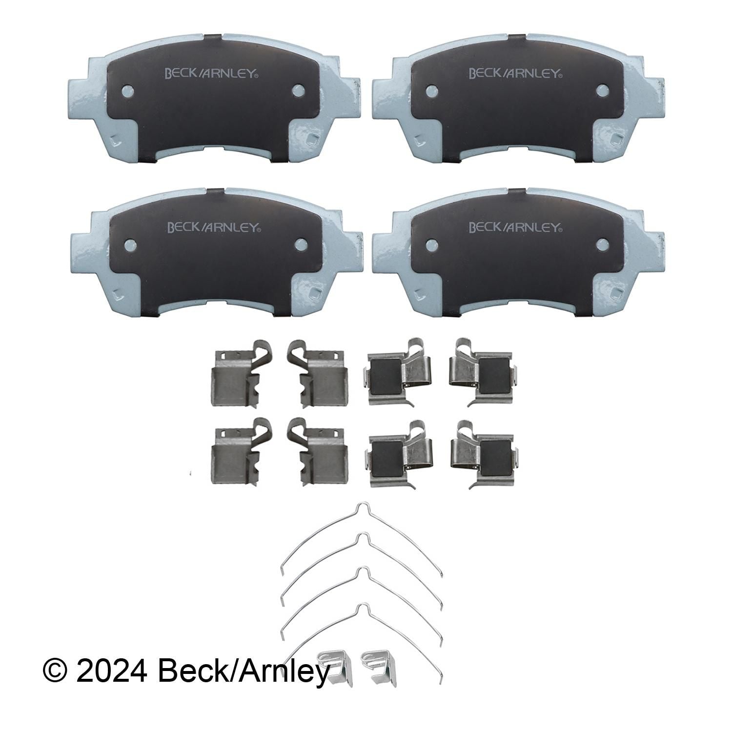 Beck / Arnley Ceramic Disc Brake Pad Set 085-6379