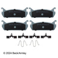 Beck / Arnley Organic Disc Brake Pad Set 085-6389