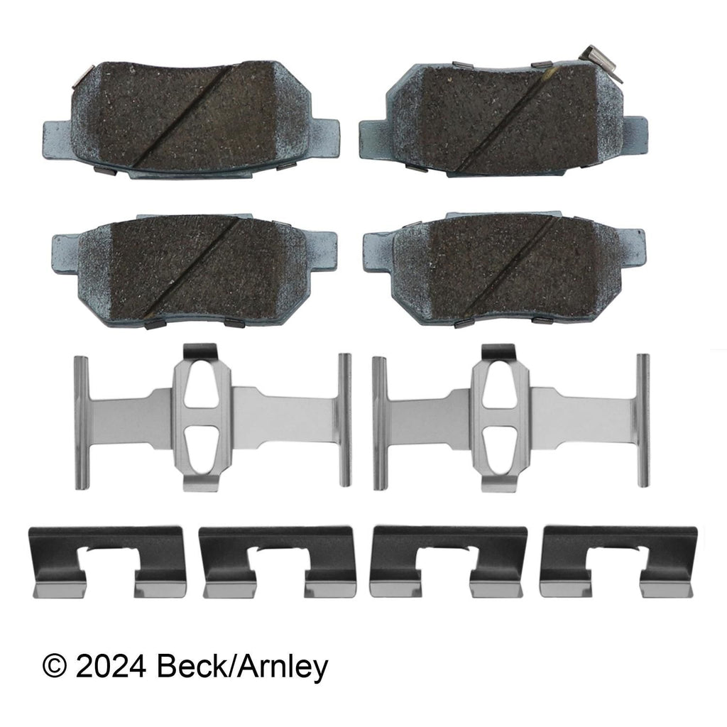 Beck / Arnley Ceramic Disc Brake Pad Set 085-6431