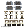 Beck / Arnley Ceramic Disc Brake Pad Set 085-6467
