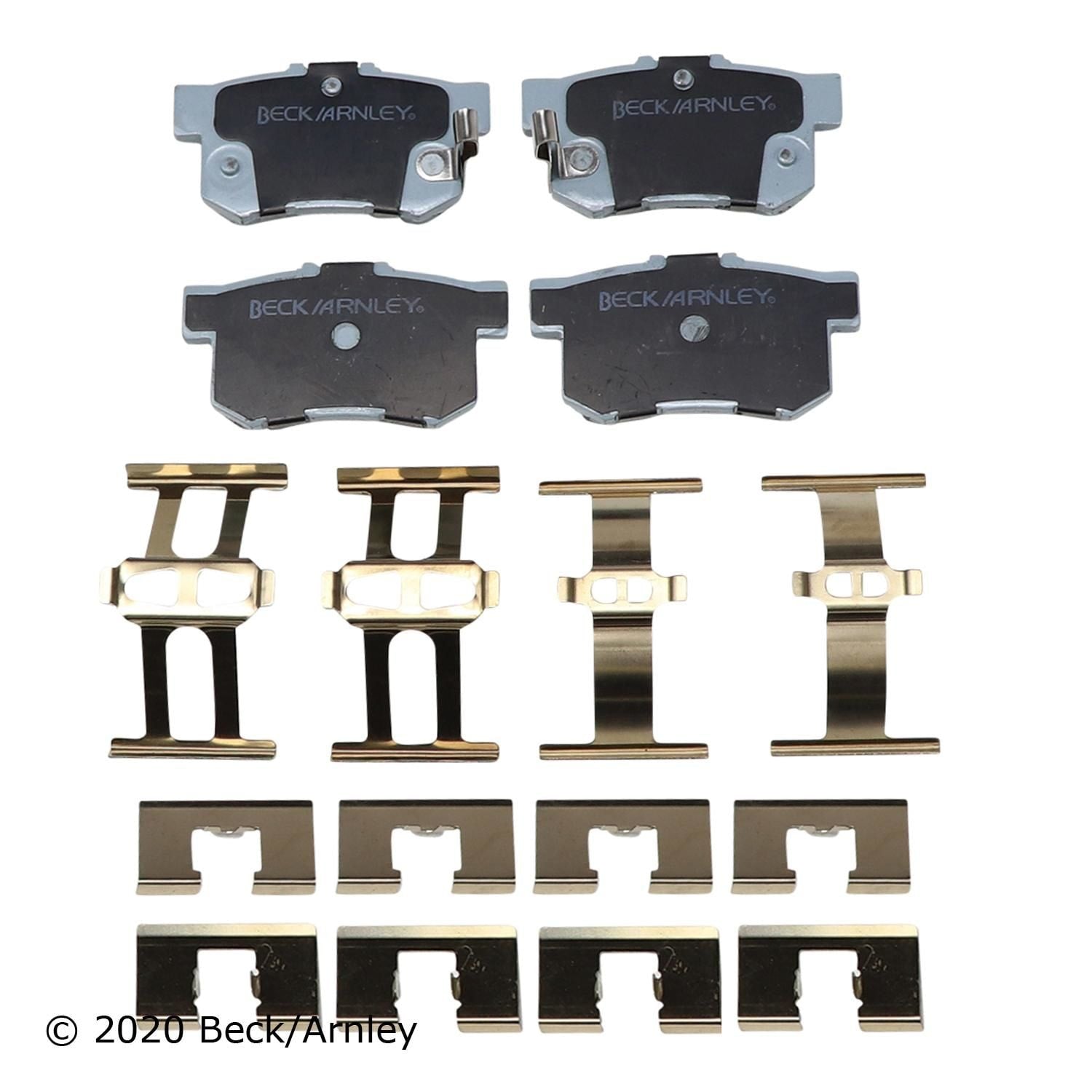 Beck / Arnley Ceramic Disc Brake Pad Set 085-6467