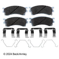 Beck / Arnley Semi - metallic Disc Brake Pad Set 085-6471