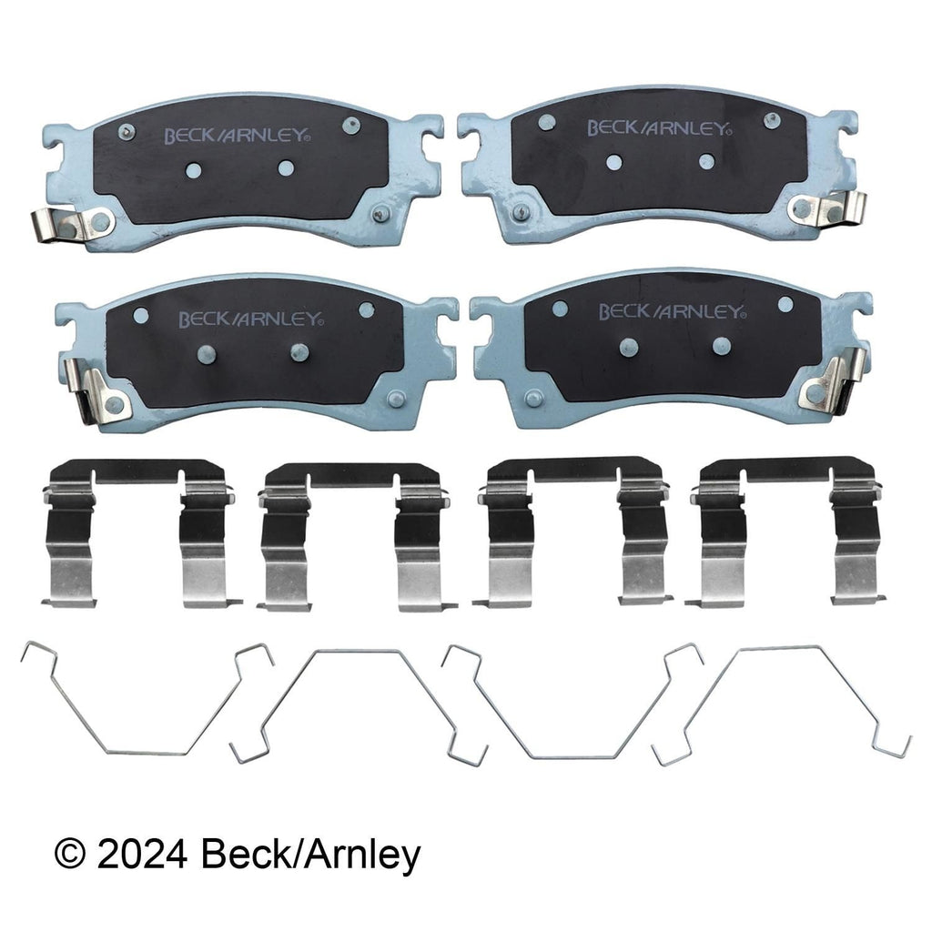 Beck / Arnley Semi - metallic Disc Brake Pad Set 085-6471